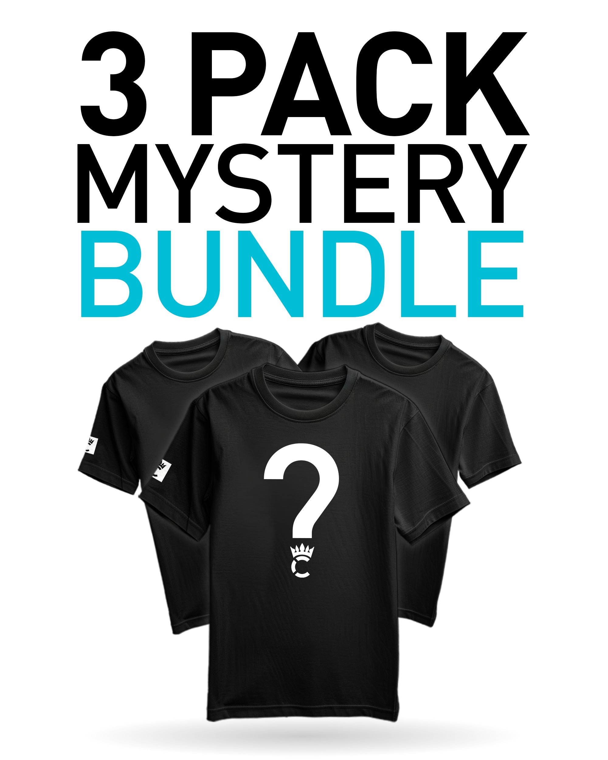 3 Shirt Mystery Bundle - Youth Tees