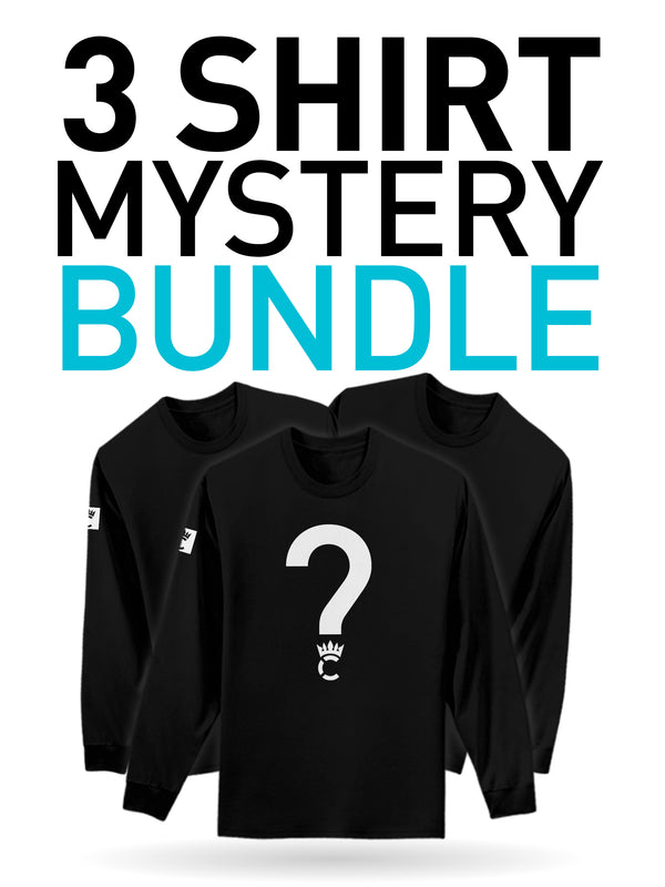 3 Shirt Mystery Bundle - Youth Long Sleeves