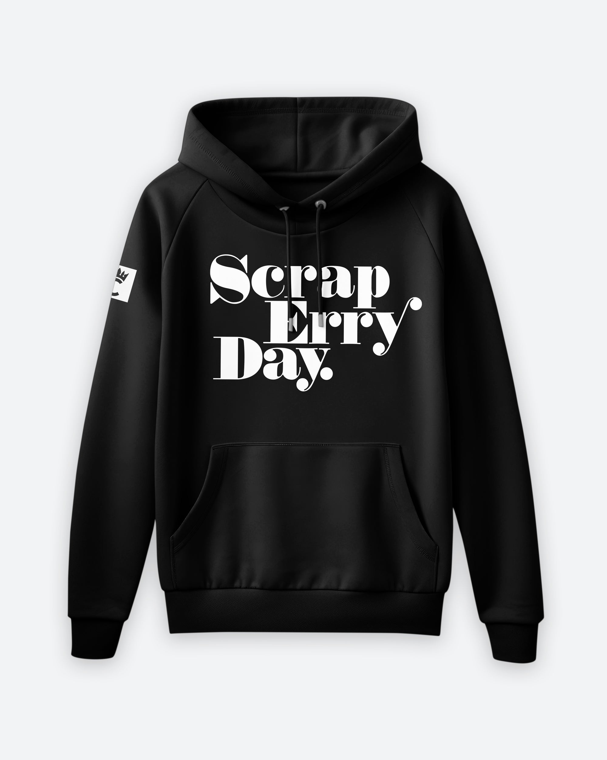 Scrap Erry Day Hooded Fleece - Y