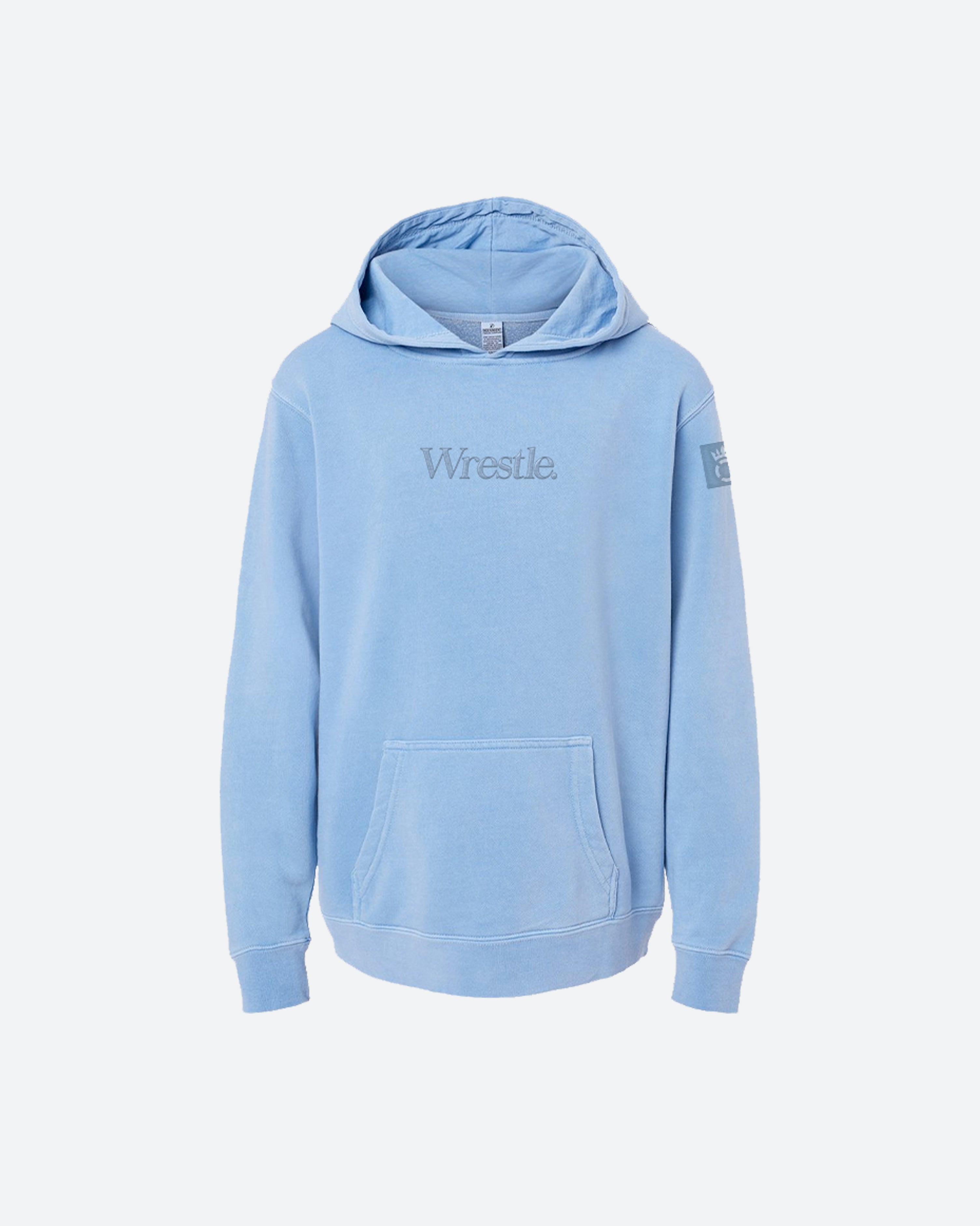 WRESTLE. YOUTH EMBROIDERED HOODIE