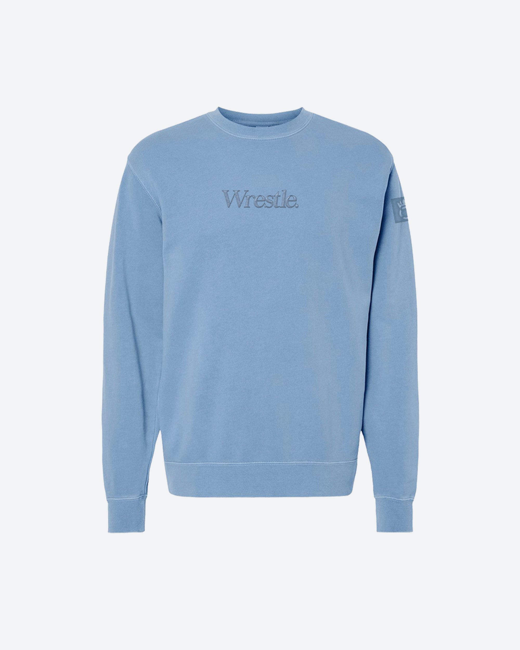 WRESTLE. EMBROIDERED SWEATSHIRT