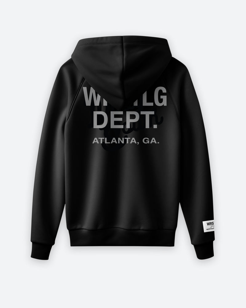 WRSTLG DEPT Black Out - Dirty South Hoodie