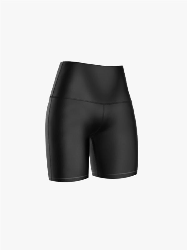 Ladies high-rise short 6" - Jet Black