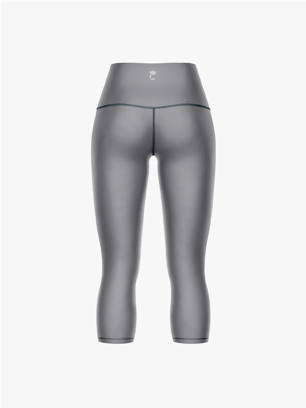 Ladies Free Spirit Crop Legging - Anthracite