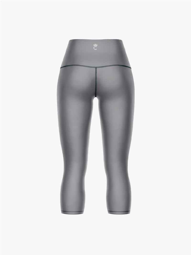 Ladies Free Spirit Crop Legging - Anthracite