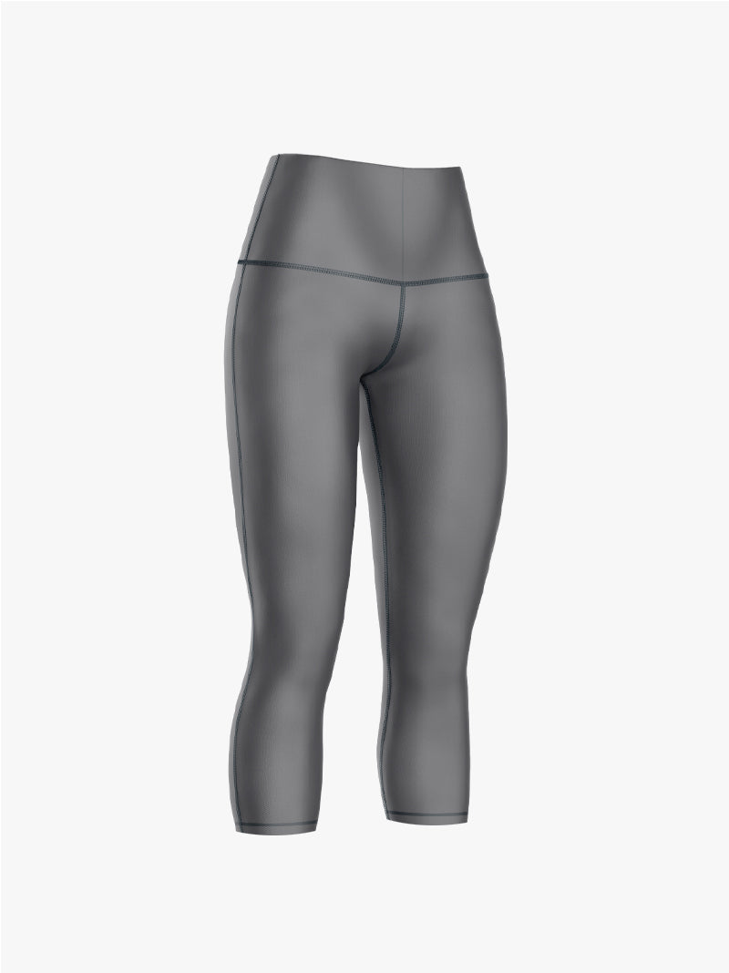 Ladies Free Spirit Crop Legging - Anthracite