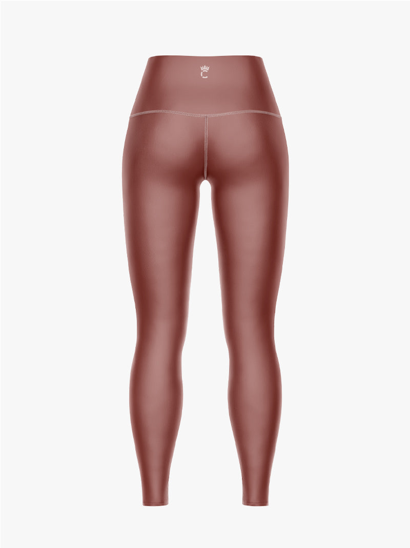 Ladies Free Spirit Training Legging - Claret