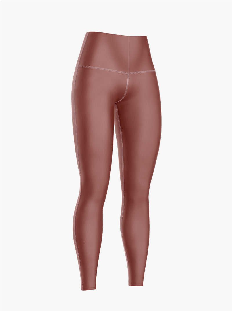 Ladies Free Spirit Training Legging - Claret