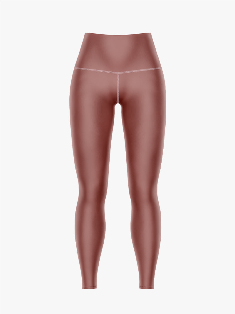 Ladies Free Spirit Training Legging - Claret