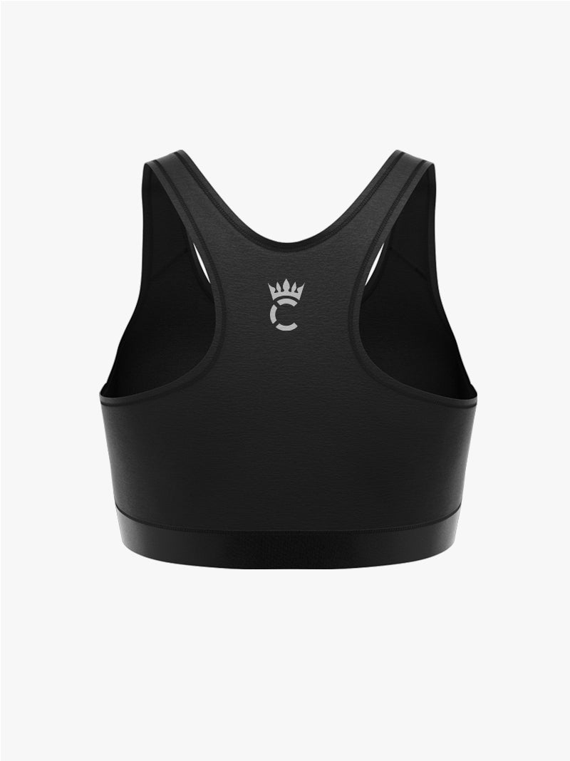 Ladies Competition Sports Bra - Jet Black