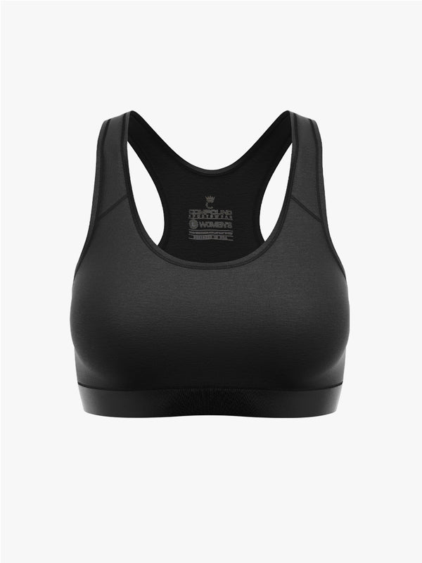 Ladies Competition Sports Bra - Jet Black