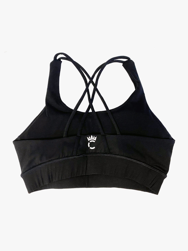 Ladies Free Spirit Sports Bra - Jet Black